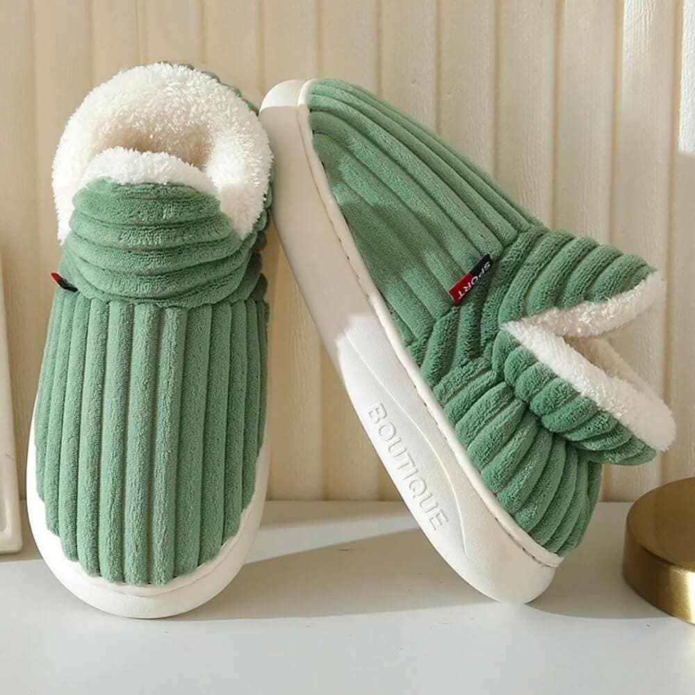Luxurious flannel slippers – Ultra-soft, comfortable, and perfect for everyday comfort