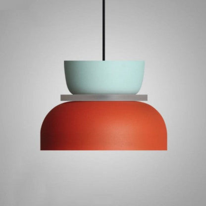 Luminaire Pendentif Macaron Nordic Élégant – Élégance Scandinave en Aluminium et Acrylique pour Votre Cuisine et Salon