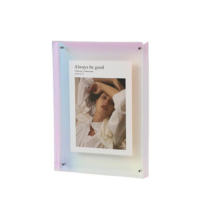 Cadre photo en acrylique PrismFrame vibrant – Un superbe et clair présentoir décoratif pour vos souvenirs