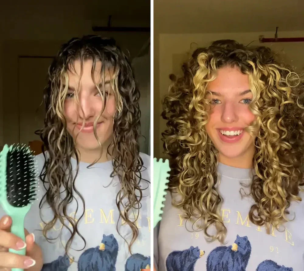 Perfect CurlPro Curl Brush – Create Defined Curls with a Frizz-Free Finish