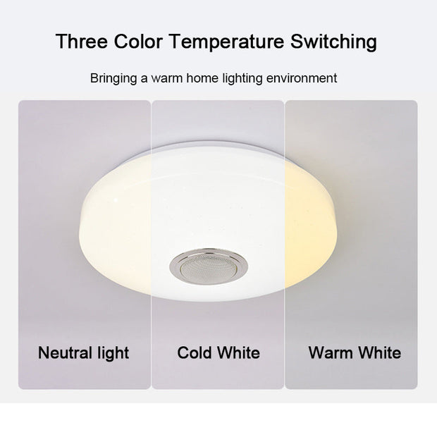 Modern Smart RGB Ceiling Light - Dynamic Multicolor Lighting Controlled by Smartphone!