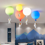 Dazzling Astronaut Moon LED Pendant Light – A One-of-a-Kind Space-Inspired Ceiling Light