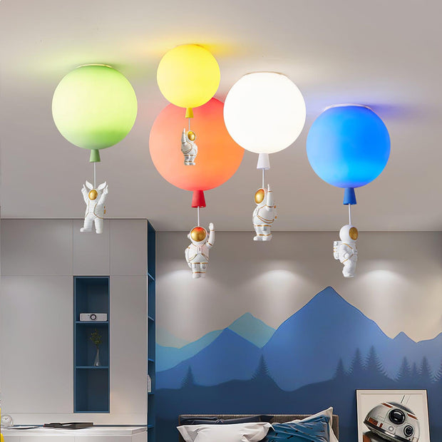 Dazzling Astronaut Moon LED Pendant Light – A One-of-a-Kind Space-Inspired Ceiling Light