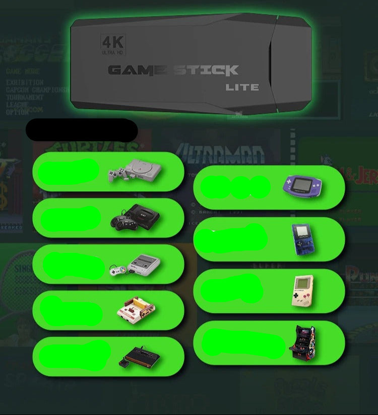 Console de jeu rétro ultime 4K – Plus de 20 000 jeux classiques prêts à jouer !