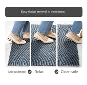 Elegant Non-Slip Entrance Mat – Easily Remove Sand and Dirt
