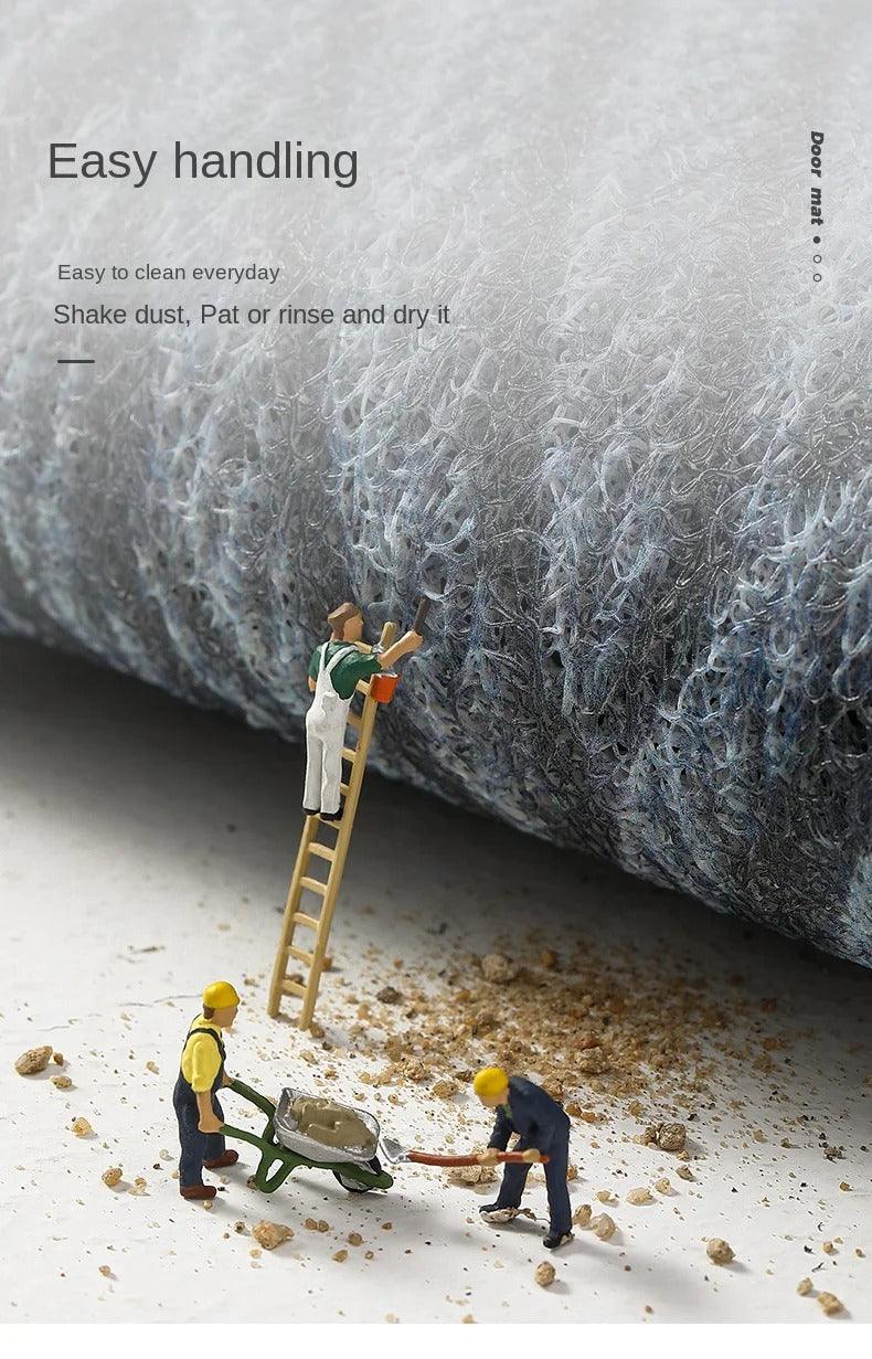 Elegant halkfri entrématta – Ta enkelt bort sand och smuts