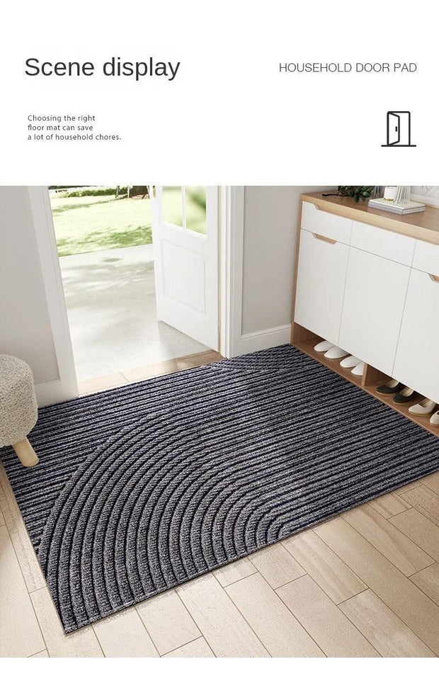 Elegant Non-Slip Entrance Mat – Easily Remove Sand and Dirt