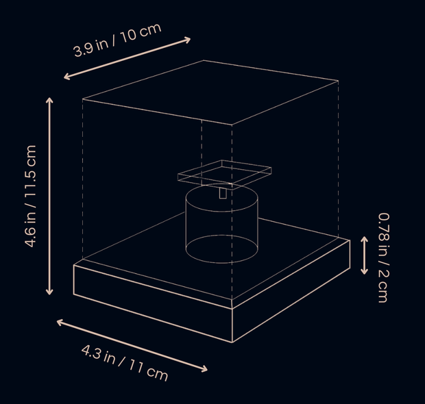 Lampe Qrismora – Transformez votre espace avec l'illumination envoûtante des aurores boréales