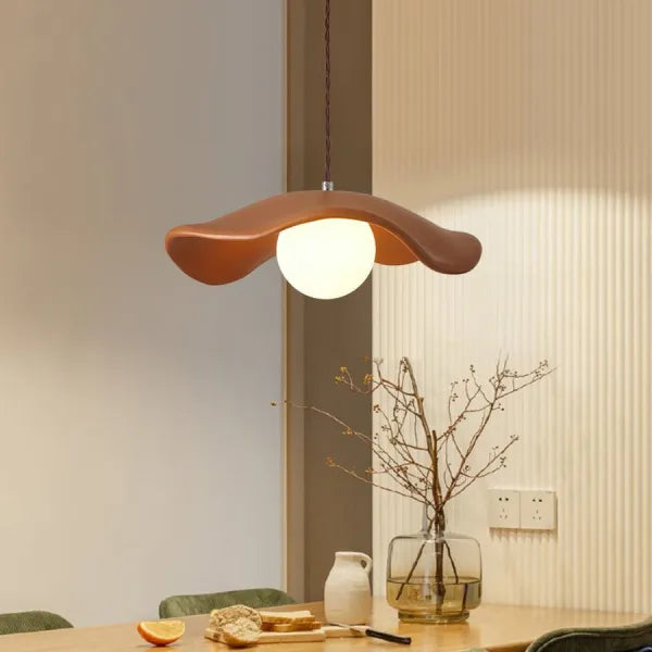 Suspension Lotus Wabi-Sabi – Élégance Inspirée de la Nature pour Votre Salle à Manger