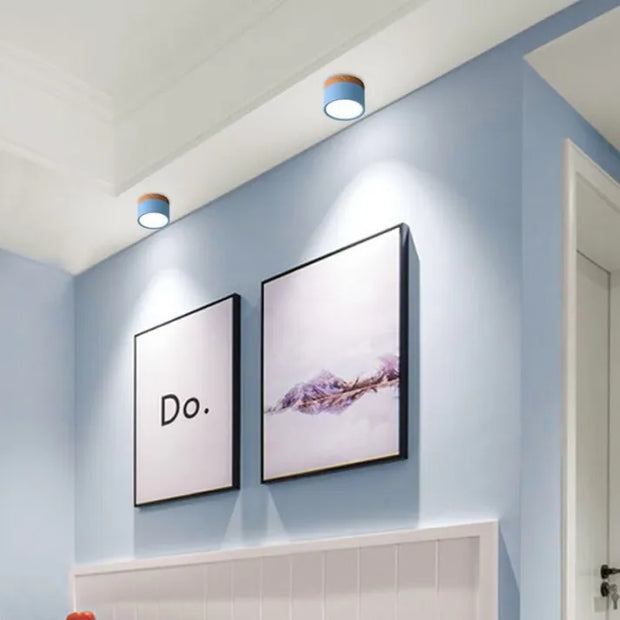 Elegant Nordic cylindrical LED ceiling light – Chic and energy-saving solution for your hallway