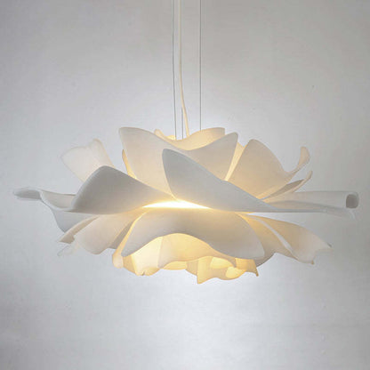 Suspension Élégante Bella Fleur – Lampe en Métal et Acrylique au Motif Floral Magnifique