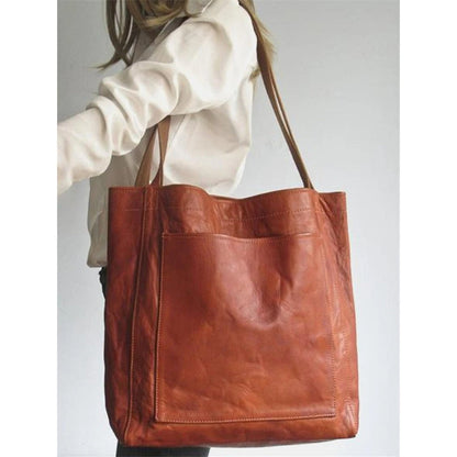Sac à main en cuir vegan Eveline chic et pratique – Parfait pour toutes les occasions