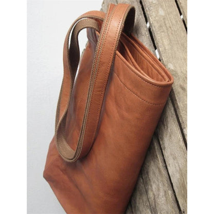 Sac à main en cuir vegan Eveline chic et pratique – Parfait pour toutes les occasions
