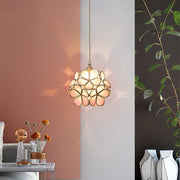 Vintage-inspired petal-shaped glass pendant – Timeless elegance for contemporary spaces