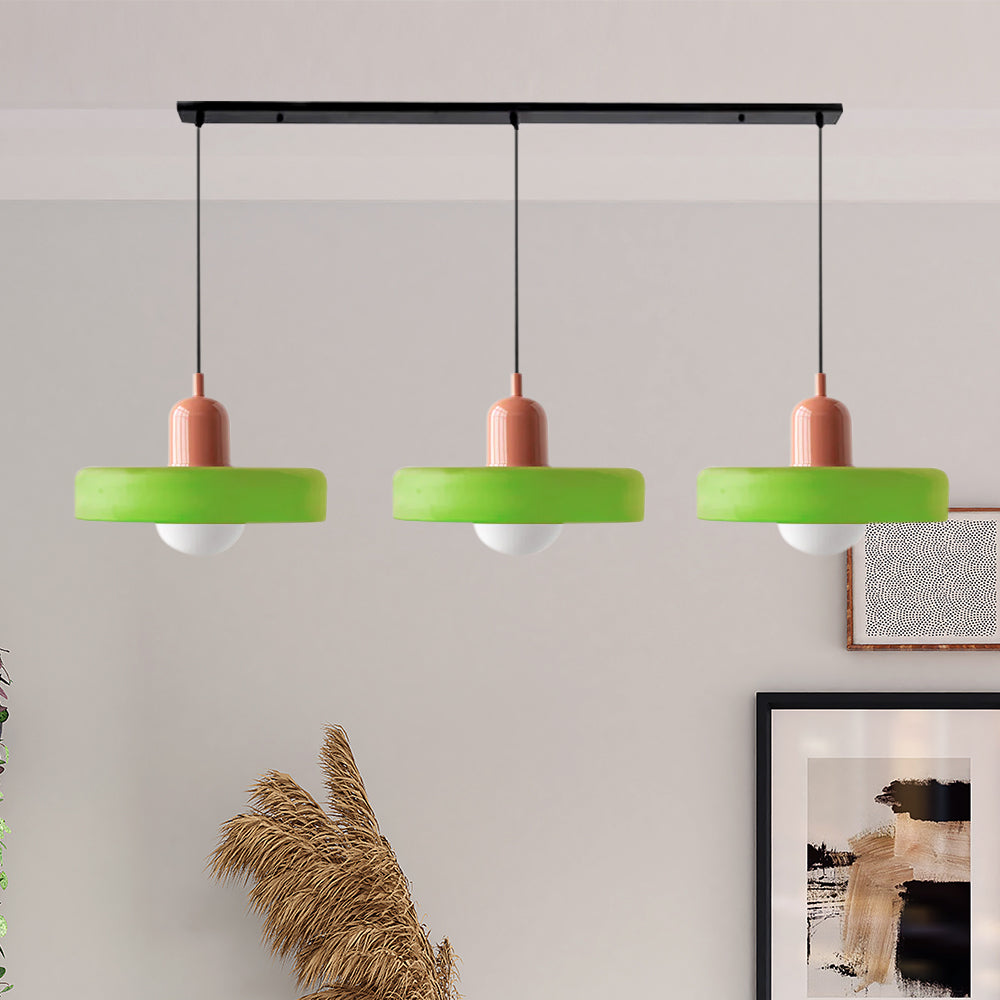 Suspension Bauhaus élégante – Design en verre chic pour rehausser vos espaces de vie et de salle à manger