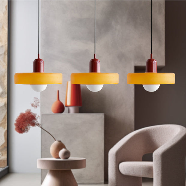 Elegant Bauhaus Pendant Light – Chic Glass Design to Enhance Your Living and Dining Spaces