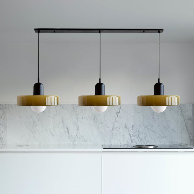 Elegant Bauhaus Pendant Light – Chic Glass Design to Enhance Your Living and Dining Spaces