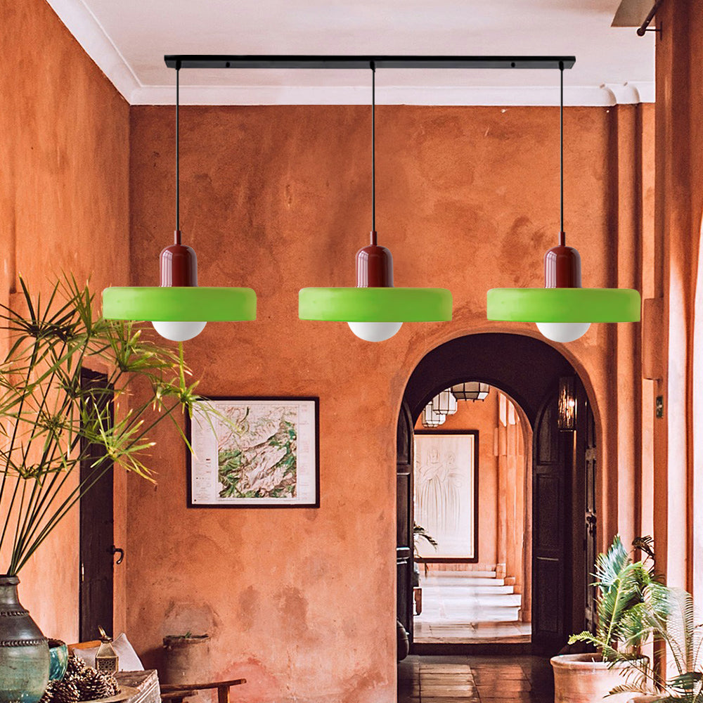 Suspension Bauhaus élégante – Design en verre chic pour rehausser vos espaces de vie et de salle à manger