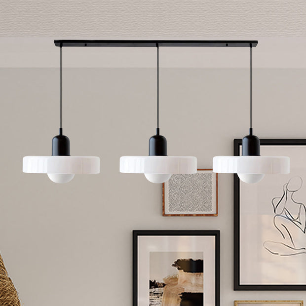 Elegant Bauhaus Pendant Light – Chic Glass Design to Enhance Your Living and Dining Spaces