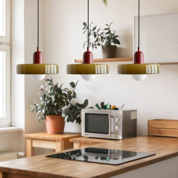 Elegant Bauhaus Pendant Light – Chic Glass Design to Enhance Your Living and Dining Spaces