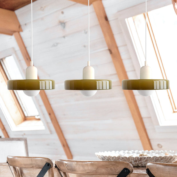 Elegant Bauhaus Pendant Light – Chic Glass Design to Enhance Your Living and Dining Spaces