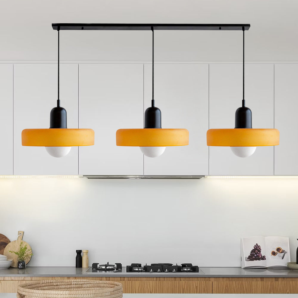 Suspension Bauhaus élégante – Design en verre chic pour rehausser vos espaces de vie et de salle à manger