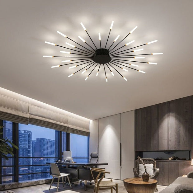Elegant and stylish modular LED chandelier - The perfect modern touch for your space