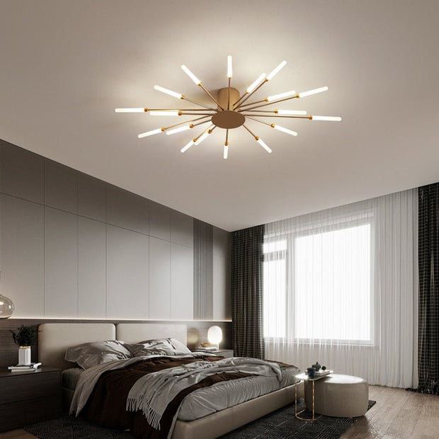 Elegant and stylish modular LED chandelier - The perfect modern touch for your space