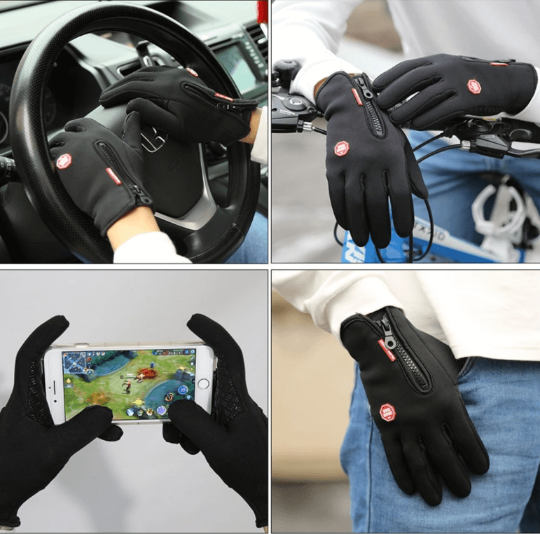 Protection Hivernale Ultime : Gants Thermiques Imperméables et Coupe-Vent pour une Chaleur Confortable