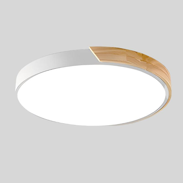 Nordic Chic Wooden Macaron LED Chandelier – Elegant Fusion of Wood and Metal