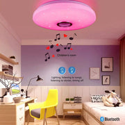 Modern Smart RGB Ceiling Light - Dynamic Multicolor Lighting Controlled by Smartphone!