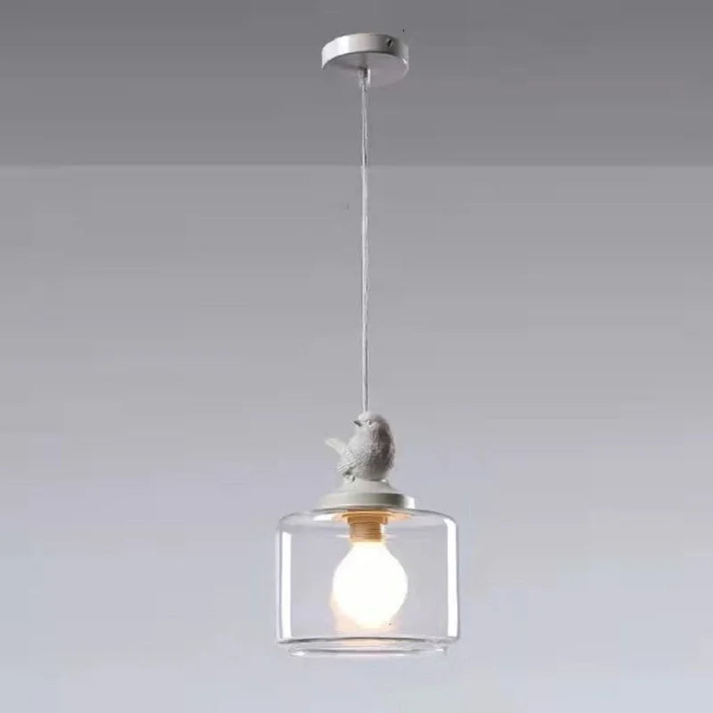 Suspension lumineuse en pendule inspirée des oiseaux – Une belle fusion de la nature et de l'art moderne