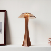 Sophisticated crystal table lamp – Elegant LED lighting with adjustable brightness