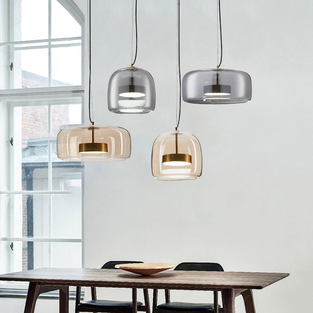 Elevate your space with the Hotel glass pendant lamp – A touch of timeless elegance for refined interiors