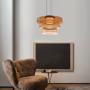 Superb glass pendant lamp in the shape of a moon – Chic and versatile indoor lighting