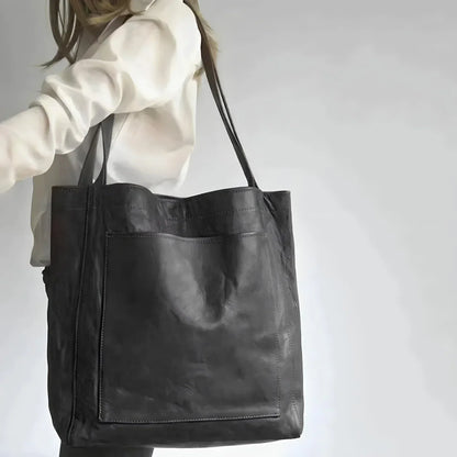 Sac à main en cuir classique - Un parfait mélange de charme intemporel et d'utilité moderne