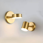 Elegant Nordic copper LED wall lamp – Contemporary style in iron and copper for a warm atmosphere