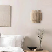 Chic Natural Rope Wall Sconce – Embrace an Organic Design for a Warm and Welcoming Atmosphere