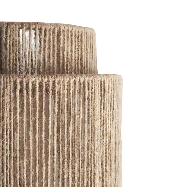 Chic Natural Rope Wall Sconce – Embrace an Organic Design for a Warm and Welcoming Atmosphere