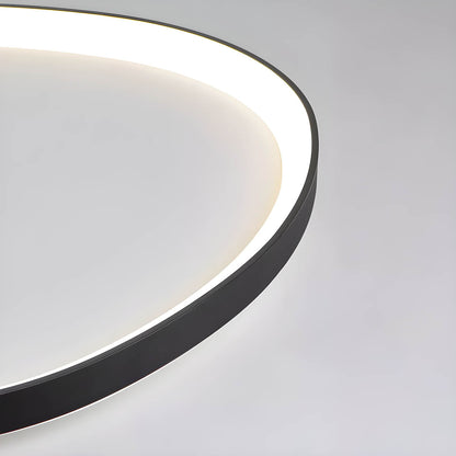 Modern och elegant LED taklampa - Välj ett mjukt ljus i tre trendiga storlekar