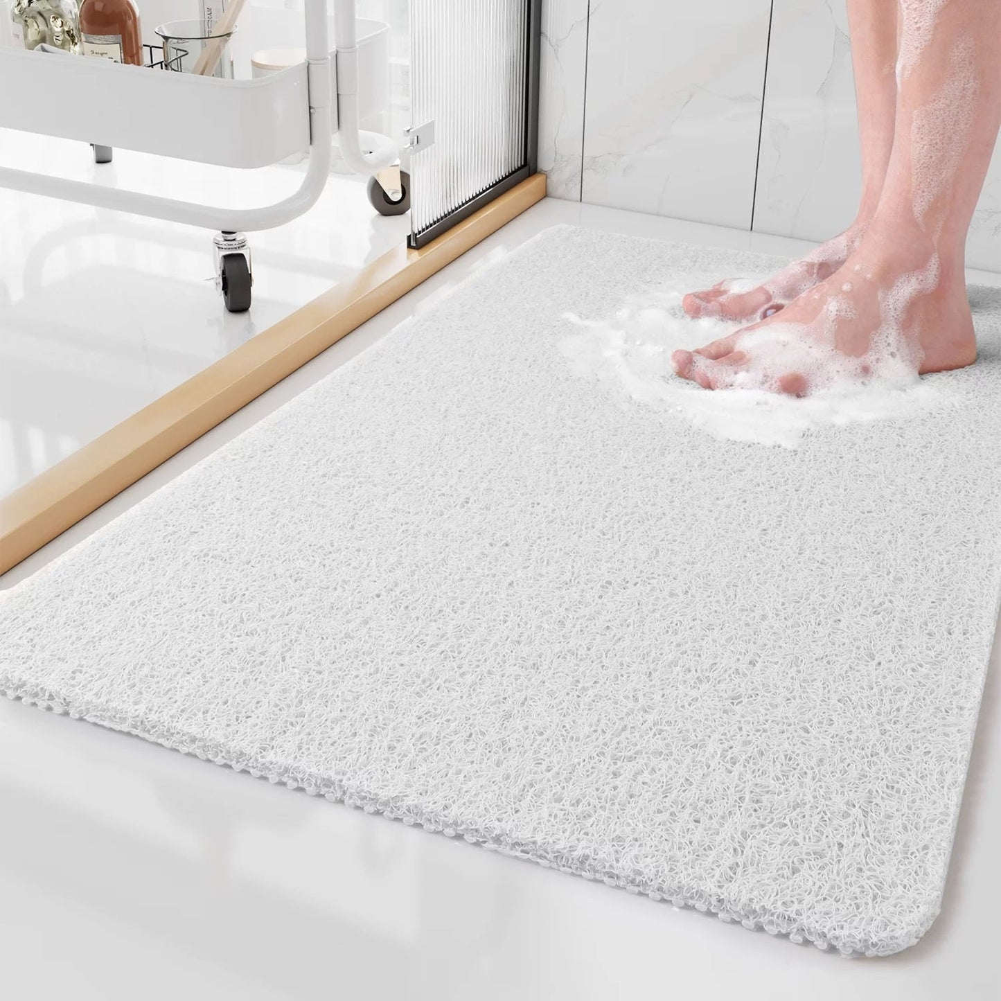 Tapis de douche antidérapant et sans germes - Sûr et résistant à la moisissure