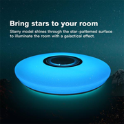 Modern Smart RGB Ceiling Light - Dynamic Multicolor Lighting Controlled by Smartphone!