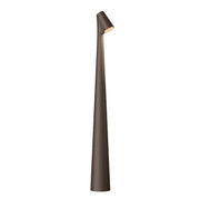 Elegant rechargeable aluminum table lamp - Chic design with adjustable lighting levels