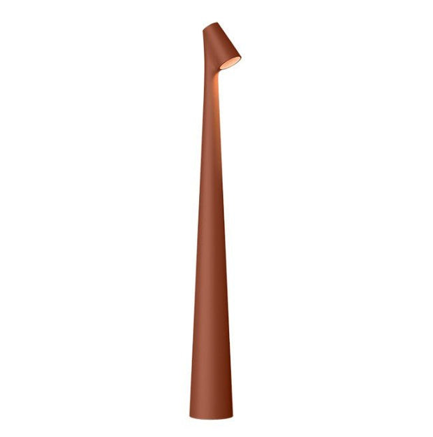Elegant rechargeable aluminum table lamp - Chic design with adjustable lighting levels