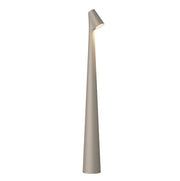 Elegant rechargeable aluminum table lamp - Chic design with adjustable lighting levels