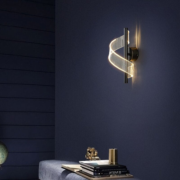 Elegant Glass Wall Sconce – Contemporary Style with Amazing Mastery of Artistic Glass