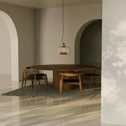 Modern Elegant LED Chandelier - Glass and Aluminum Design for Your Kitchen and Dining Room