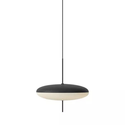Élégante suspension LED respectueuse de l'environnement avec un design moderne en métal et acrylique