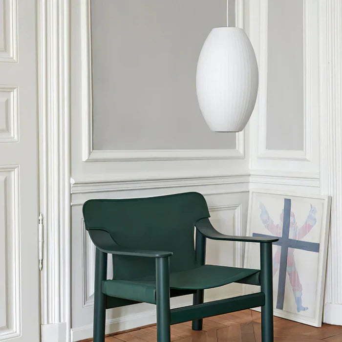 Suspension en bois et acier nordique élégant – Élevez votre espace moderne avec une élégance intemporelle