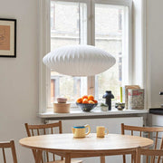 Mixed wood chandelier inspired by Scandinavian design – Stylish elegance for modern spaces
